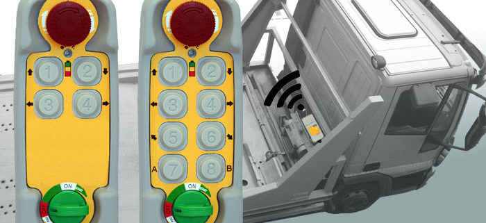 radiocomando veicoli industriali