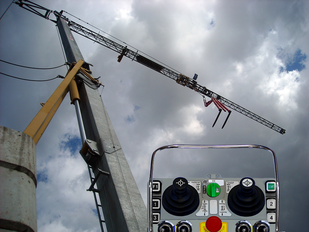 construction crane remote control